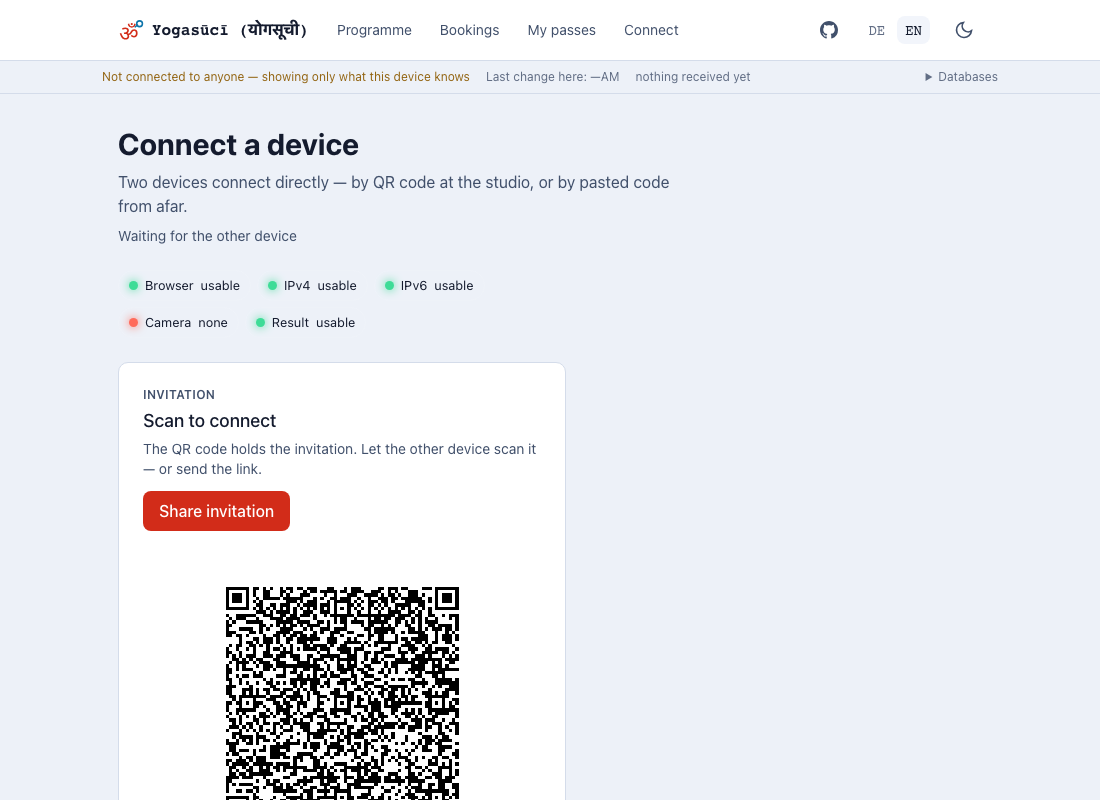 Connecting