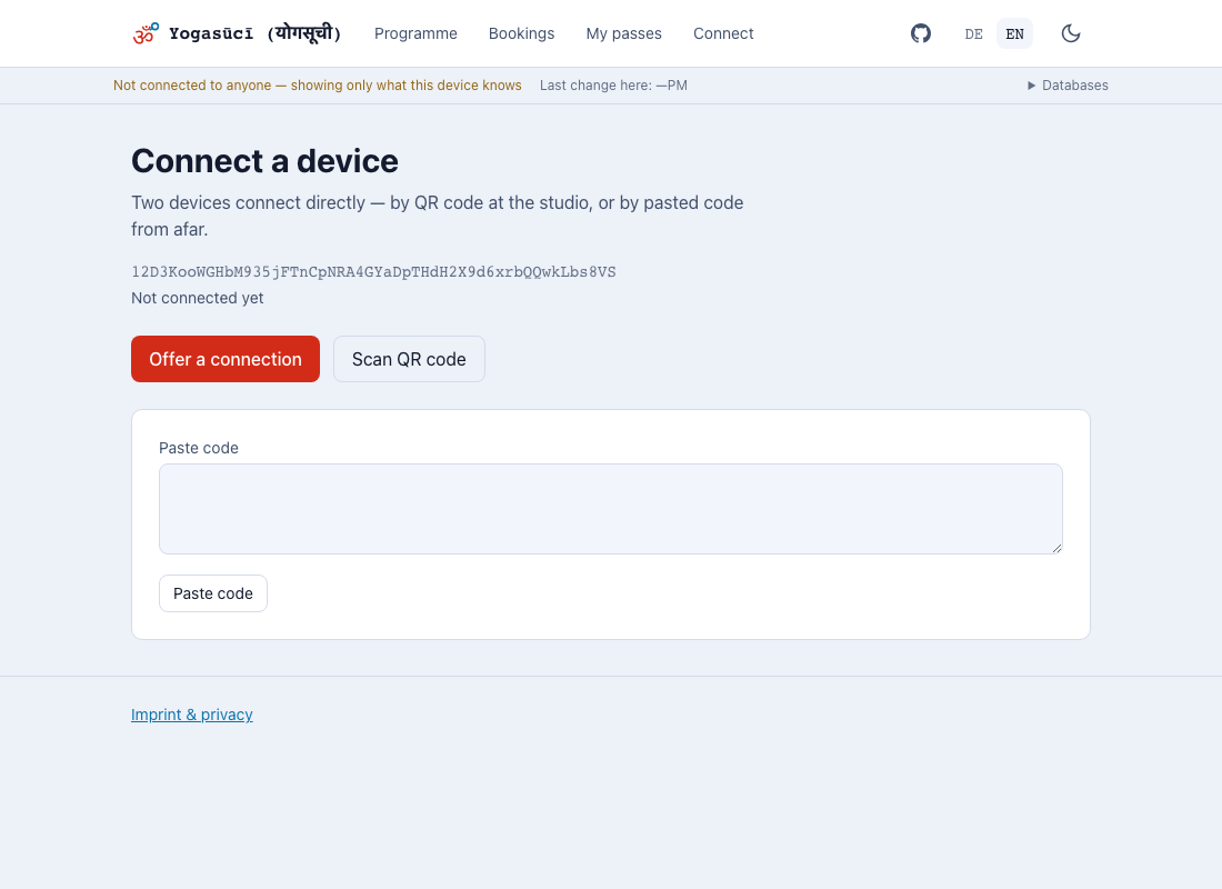 Connecting